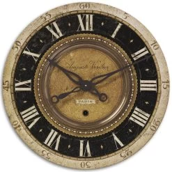 Auguste Verdier 27 X 27 Inch Wall Clock