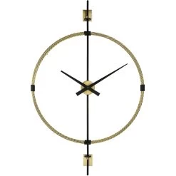 Time Flies 48.75 X 30.75 Inch Wall Clock