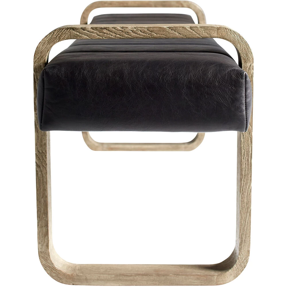 Polar Wood Black Bench - Image 2