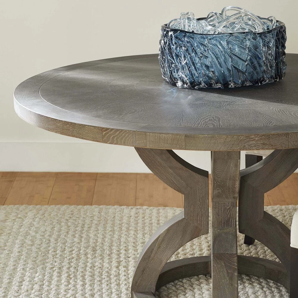 Zeno 52 X 52 Inch Washed Oak Dining Table - Image 5