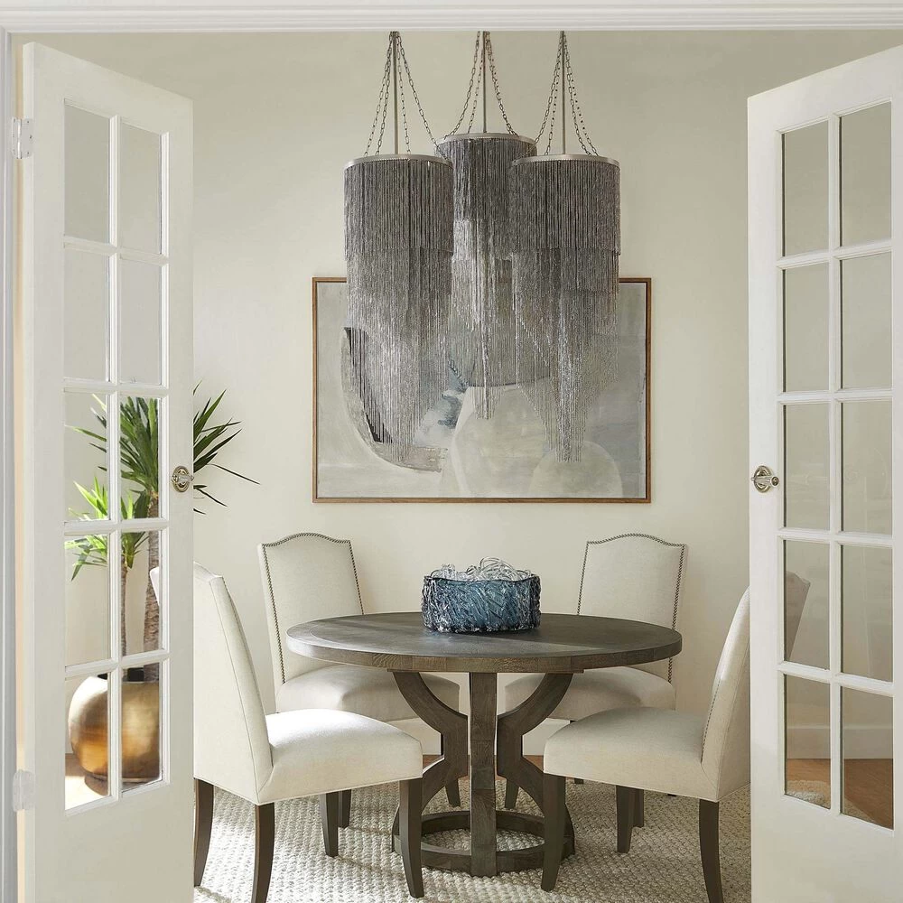 Zeno 52 X 52 Inch Washed Oak Dining Table - Image 8