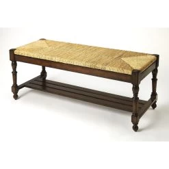 Ravello Woven Wicker Heritage Bench