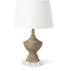 Southern Living Beatrix 16 Inch 40.00 Watt Natural Mini Lamp Portable Light