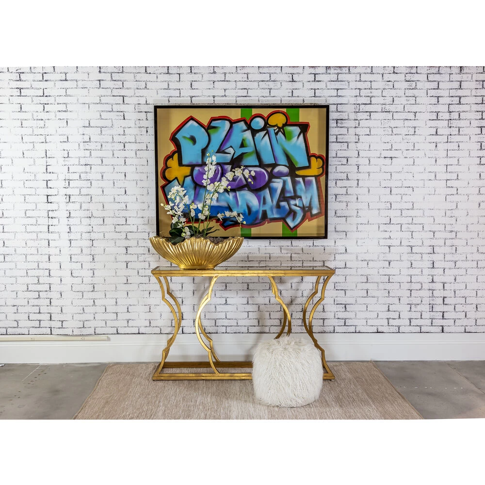 Poppy Gold Leaf Indoor Planter - Image 3