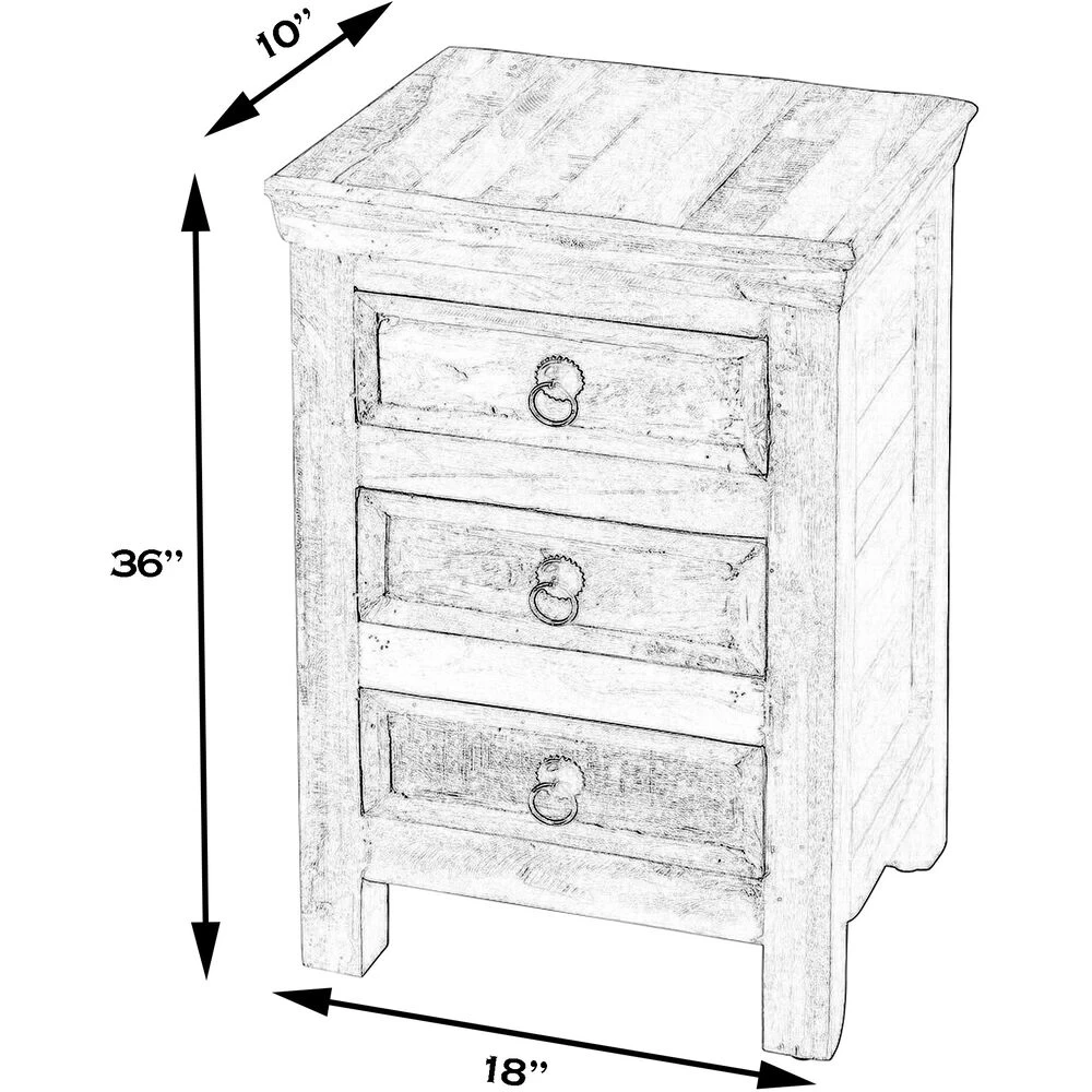 Arya Rustic Artifacts Chest/Cabinet - Image 3