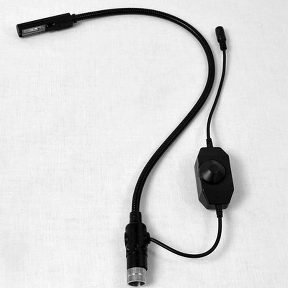 X-LED Series 18 Inch 1.50 Watt Black Gooseneck Task Light Portable Light, With US Power Supply