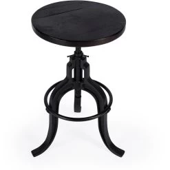 Industrial Chic Gladney Iron 24 Inch Metalworks Barstool