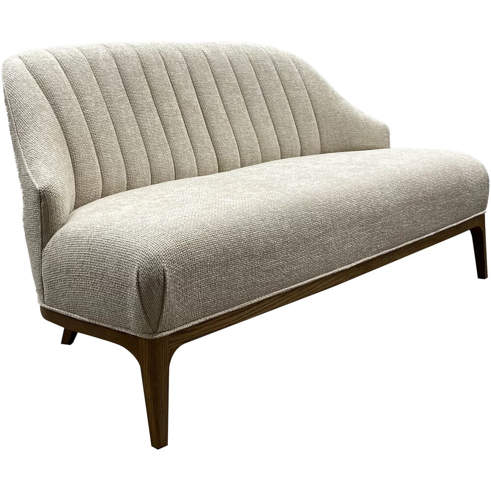 Inga Morel Brown Settee