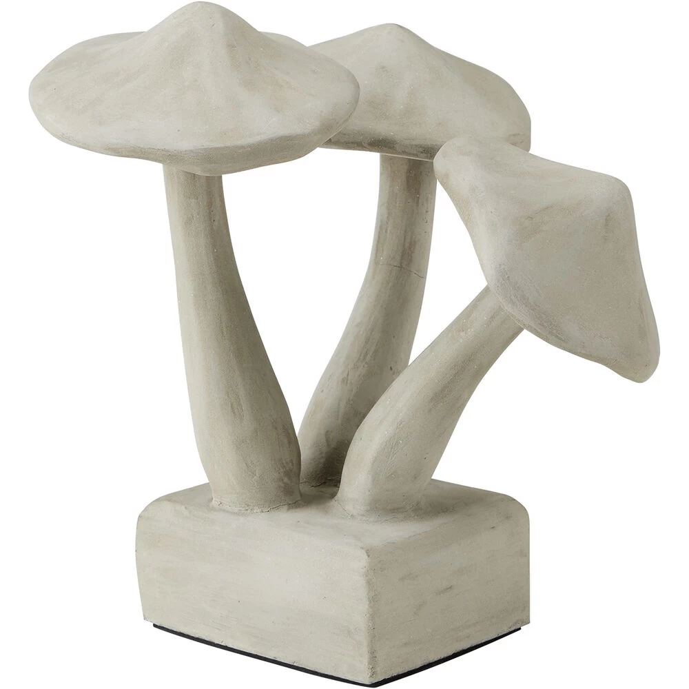 Concrete Mushrooms 8 X 8 Inch Garden Sculpture