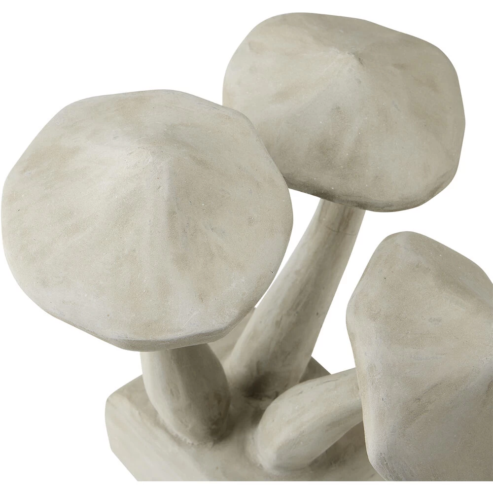 Concrete Mushrooms 8 X 8 Inch Garden Sculpture - Image 4