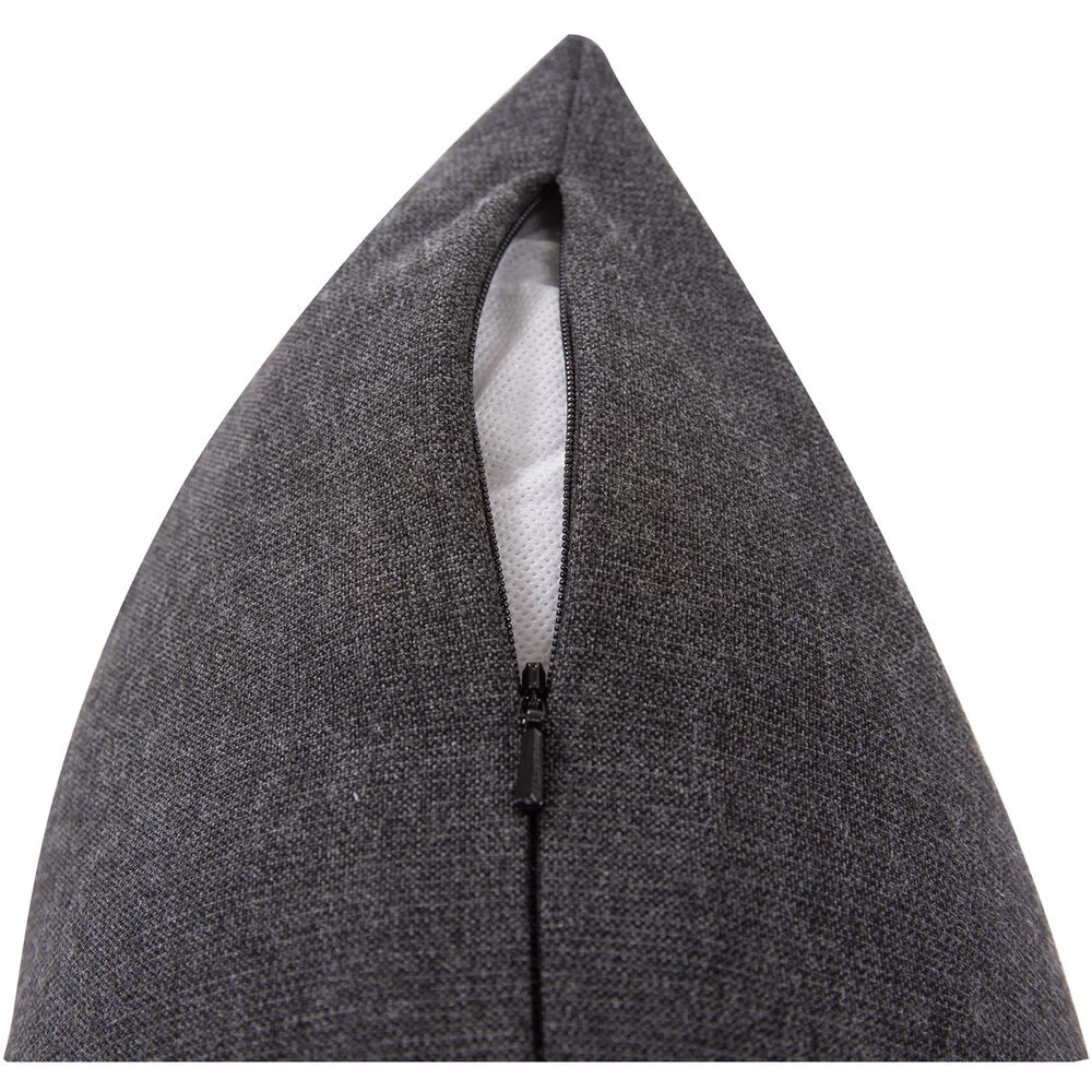 Seascape 22 Inch Seascape Charcoal Outdoor Pillow - Image 4