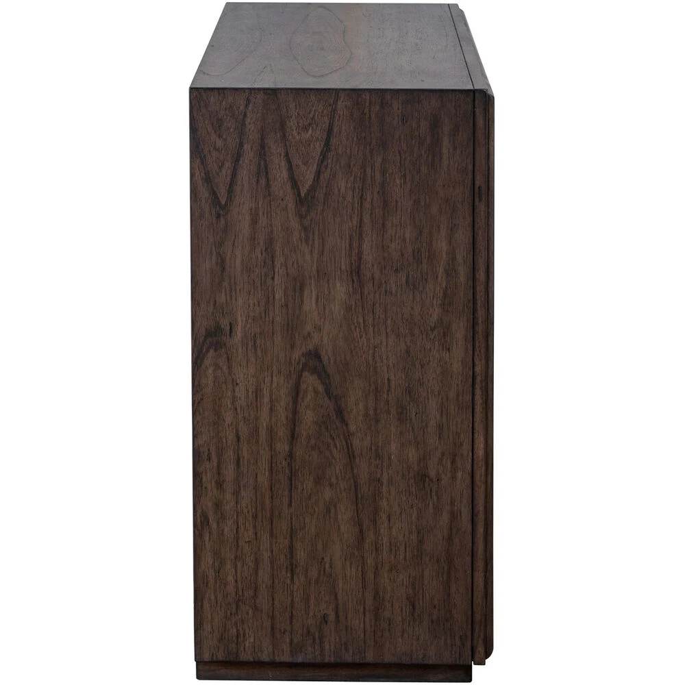 Mindra Deep Walnut Drawer Chest - Image 5