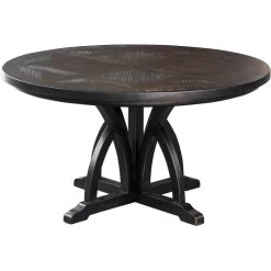 Maiva 56 X 30 Inch Black Dining Table