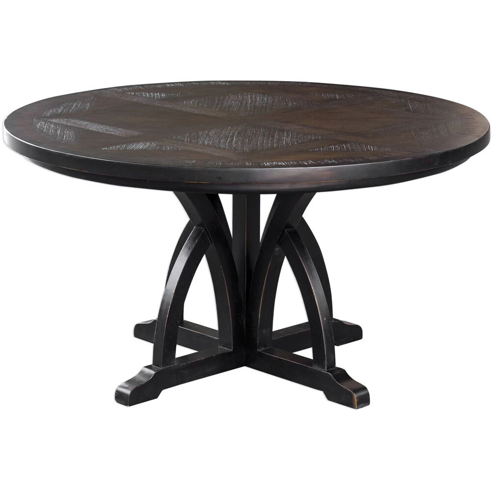 Maiva 56 X 30 Inch Black Dining Table