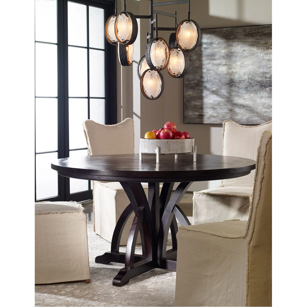 Maiva 56 X 30 Inch Black Dining Table - Image 7