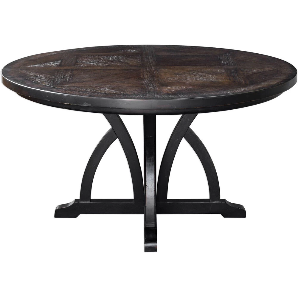 Maiva 56 X 30 Inch Black Dining Table - Image 2