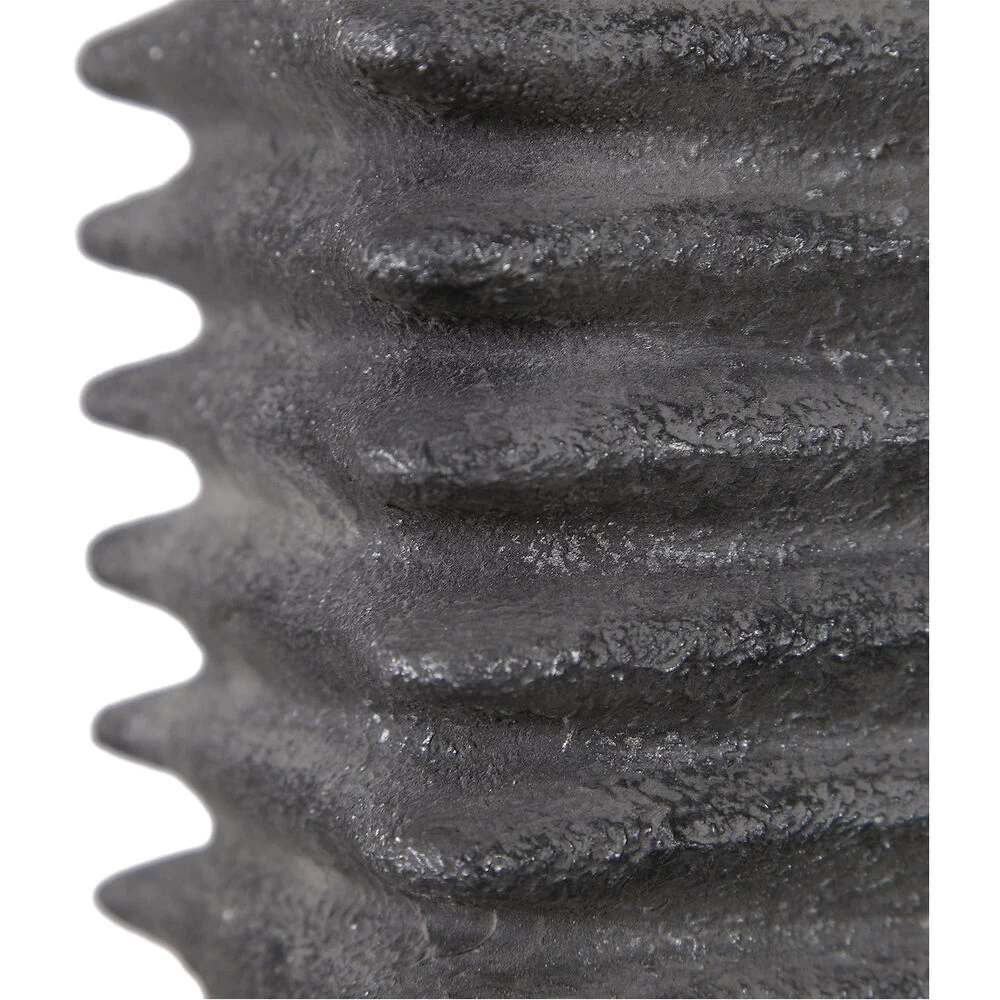 Sanderson 27 Inch 150 Watt Metallic Charcoal Glaze Table Lamp Portable Light - Image 6