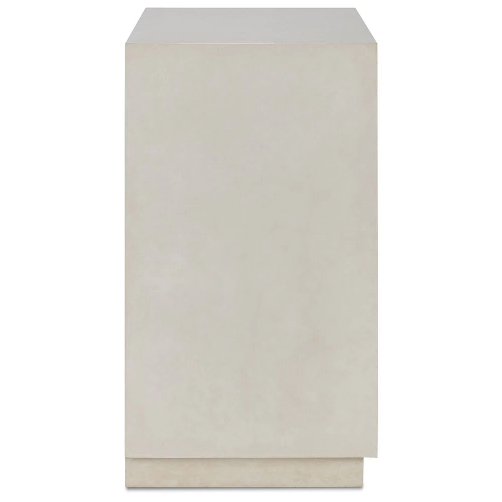 Bristol Faux Bone/Vintage Steel/Antique Brass/Walnut Chest - Image 4