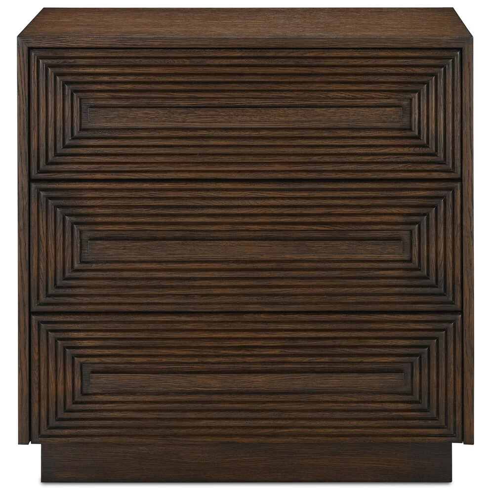 Morombe Distressed Cocoa Chest