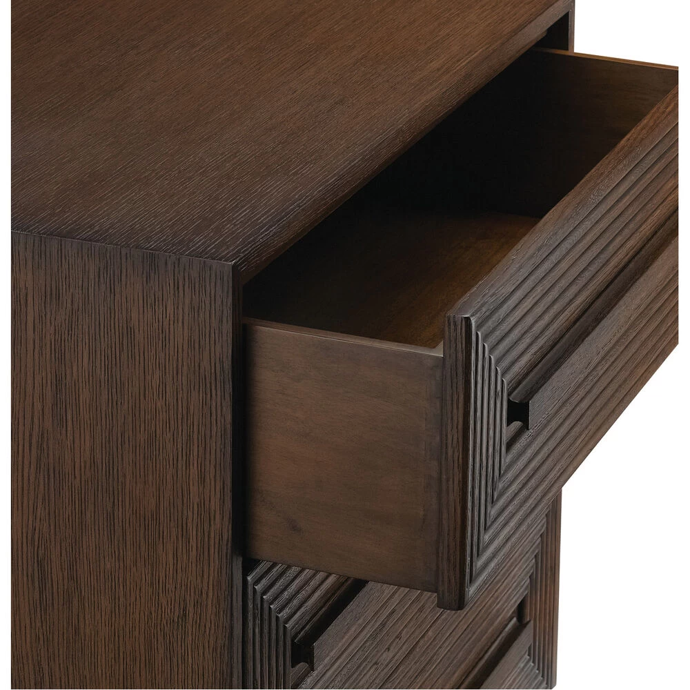 Morombe Distressed Cocoa Chest - Image 3