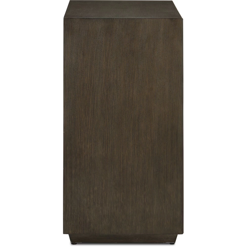 Kendall Dove Gray And Polished Brass Chest - Image 3