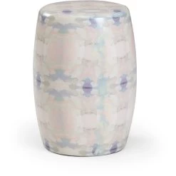 Laura Park Designs 18 Inch Multicolor/Decal Garden Seat