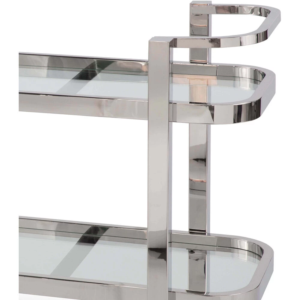 Carter Stainless Steel Bar Cart - Image 3