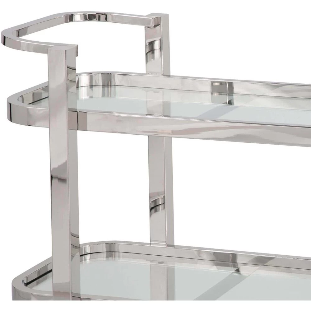 Carter Stainless Steel Bar Cart - Image 4