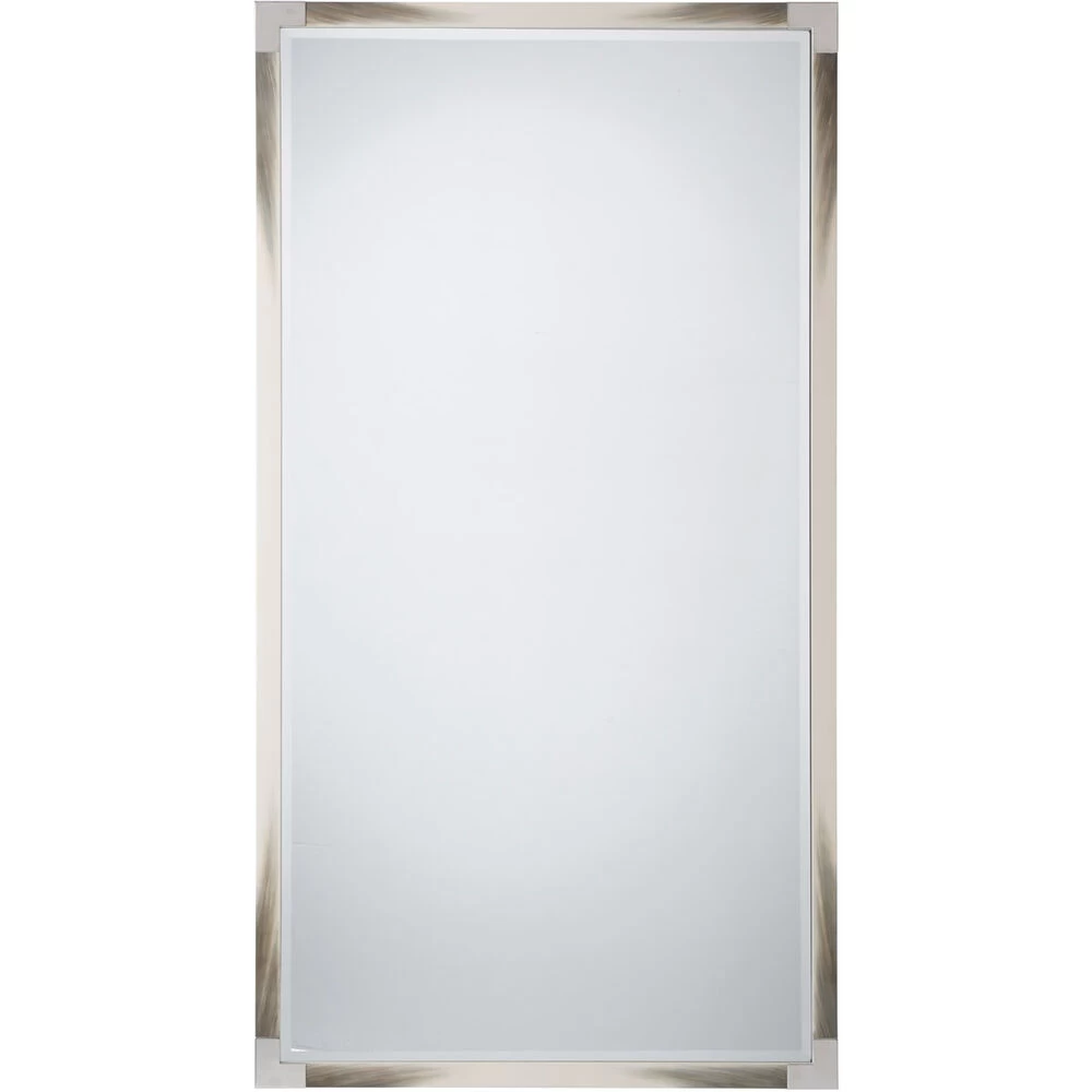Theodore Alexander 78 X 42 Inch Longhorn White Floor Mirror