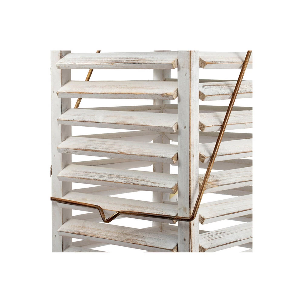 Hesper 19 X 7 Inch White Patio Candle Lanterns, Set Of 2 - Image 6