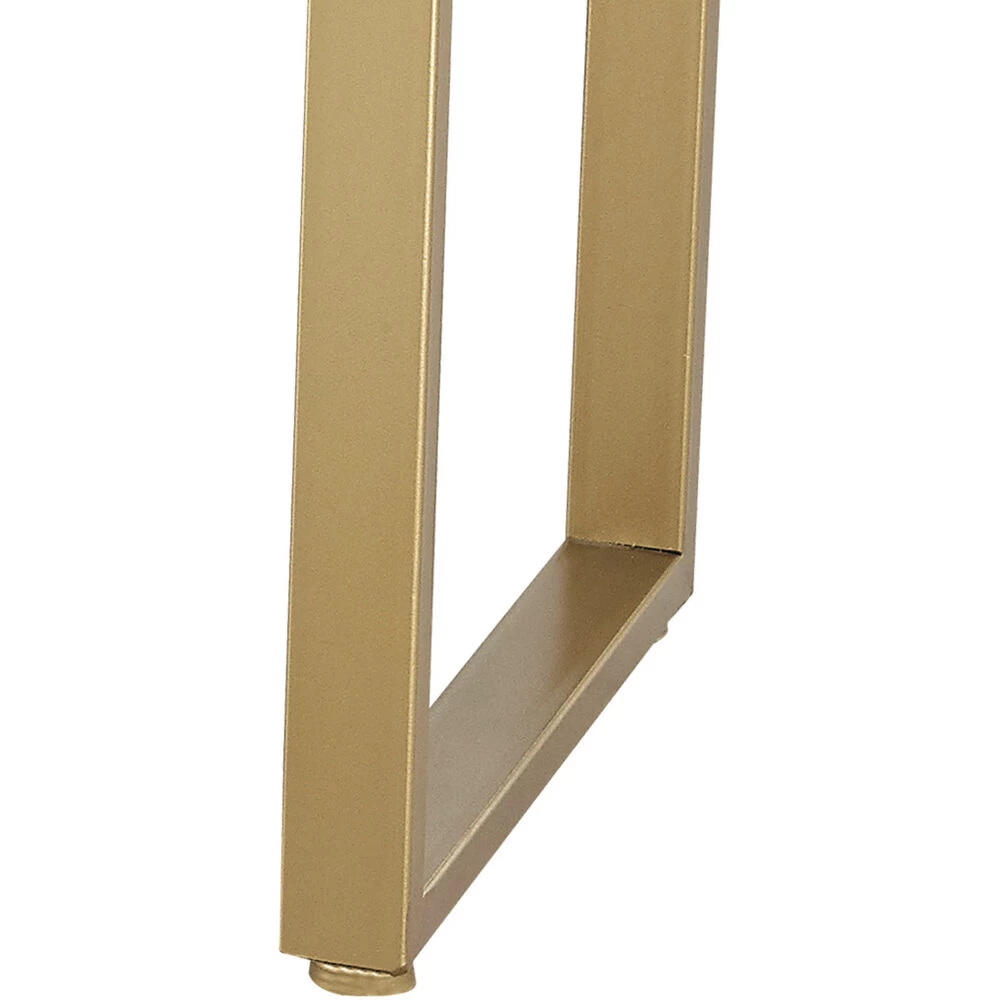 STERLING Sands Point 42 X 21 Inch Gray With Gold Desk, 2 Drawer - Image 3