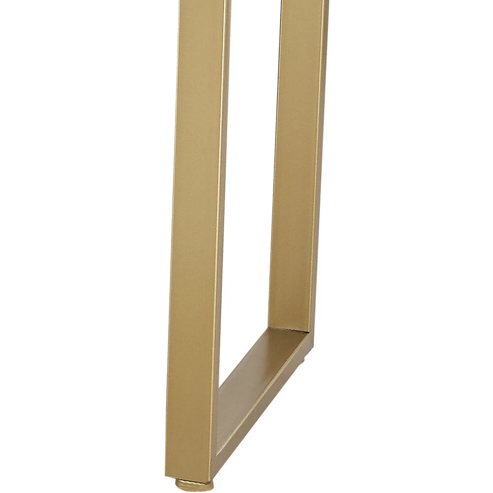 STERLING Sands Point 42 X 21 Inch Gray With Gold Desk, 2 Drawer - Image 5