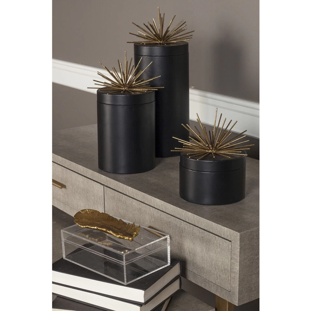 STERLING Sands Point 42 X 21 Inch Gray With Gold Desk, 2 Drawer - Image 8