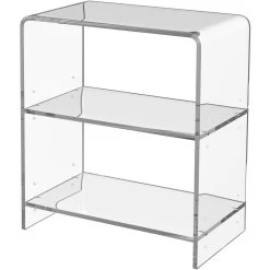 Butler Loft Crystal Clear Acrylic Clear Acrylic Bookcase