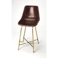 Commercial Leather 38 Inch Butler Loft Barstool