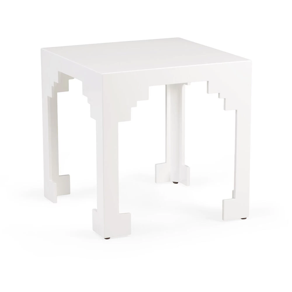 Chelsea House 22 X 22 Inch White Side Table, Large