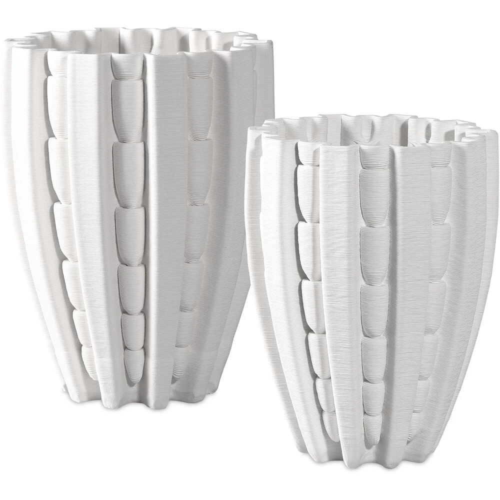 Fluted 10.5 Inch Vase, Medium - Image 4