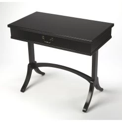 Masterpiece Alta 36 X 20 Inch Black Desk & Secretary