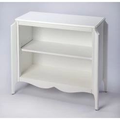 Butler Loft Wilshire Glossy White Bookcase