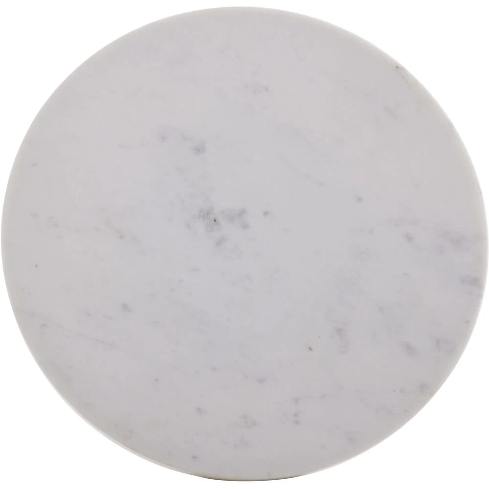 Irving 16 Inch White Accent Table - Image 5