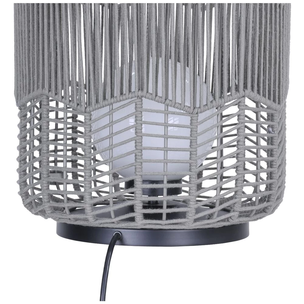 Wallis 21.5 Inch 60.00 Watt Grey Portable Portable Light, Both Indoor/Outdoor - Image 4