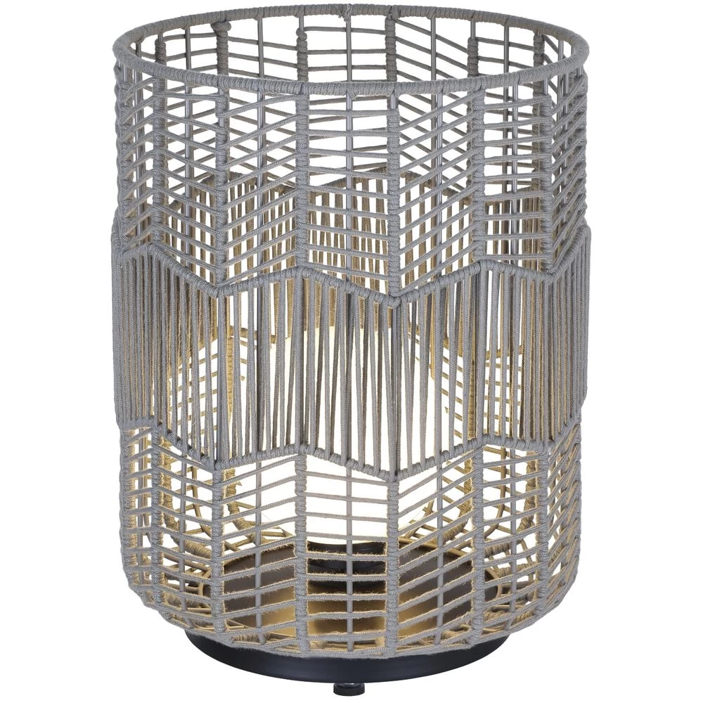 Wallis 21.5 Inch 60.00 Watt Grey Portable Portable Light, Both Indoor/Outdoor - Image 2