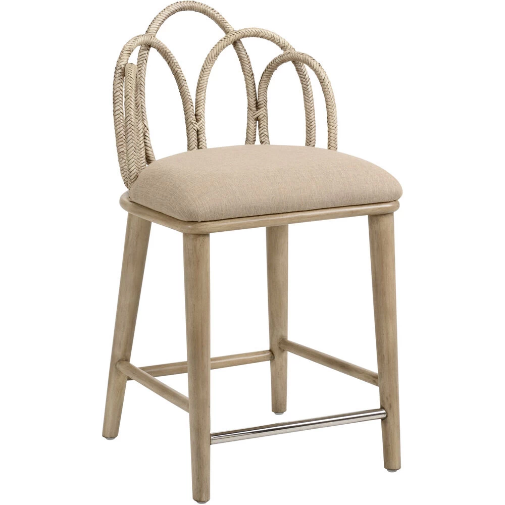 Wildwood 36 Inch Light Taupe/Light Taupe Counter Stool