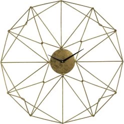 STERLING Angular Wirework 24 X 24 Inch Wall Clock