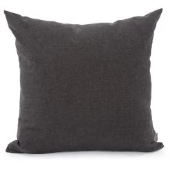 Seascape 20 Inch Seascape Charcoal Outdoor Pillow