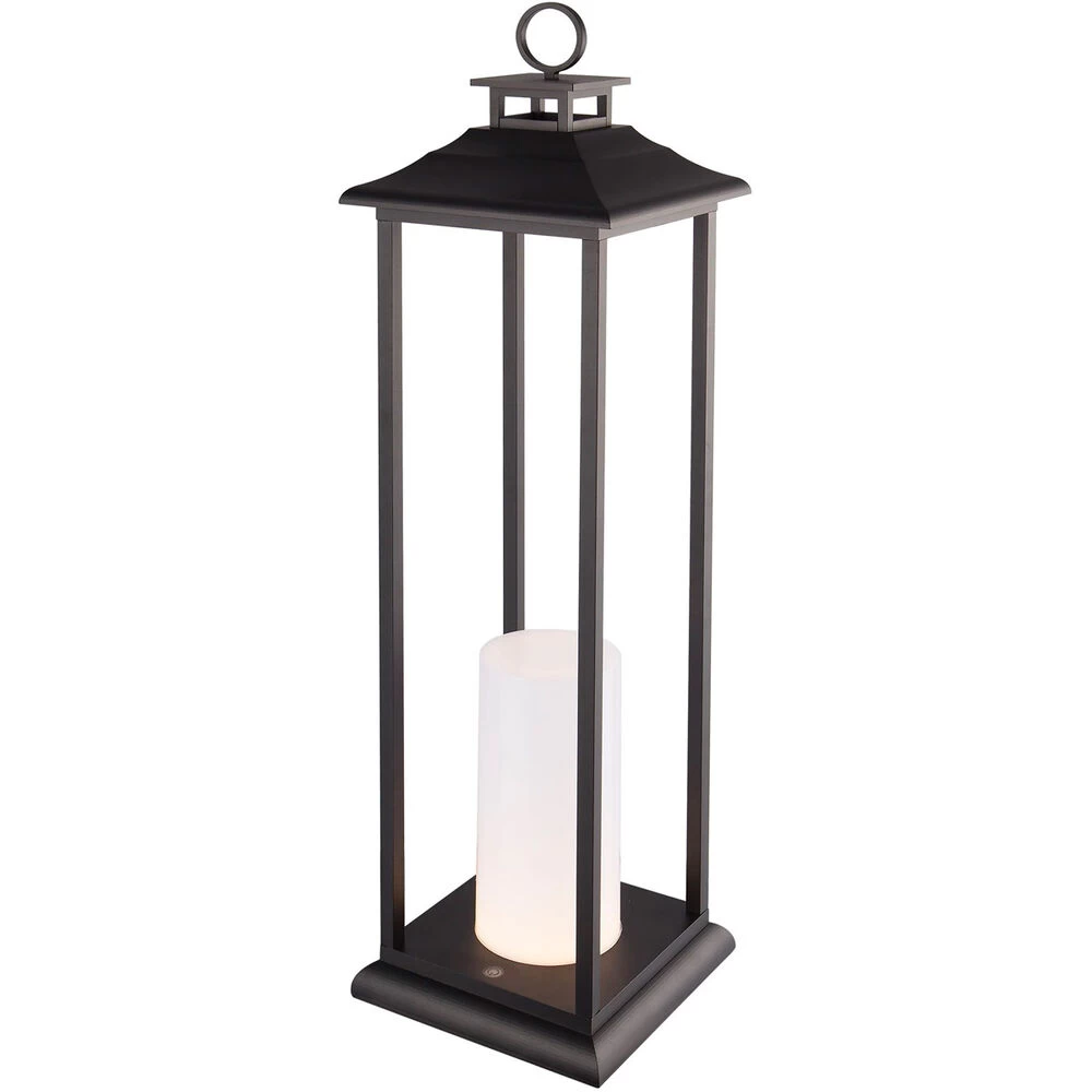Epoque Max 24 X 7 Inch Charcoal Portable Battery Lantern