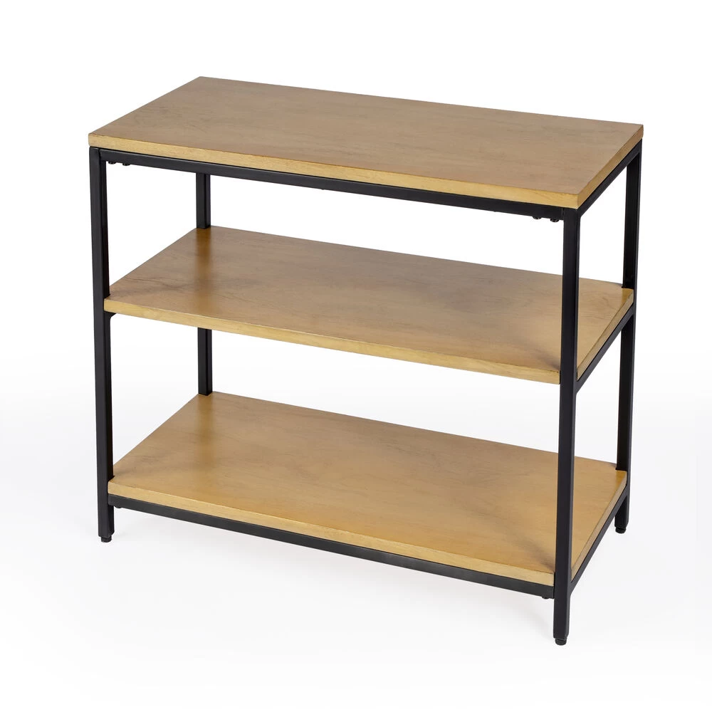 Hans 3 Shelf Bookcase In Light Brown