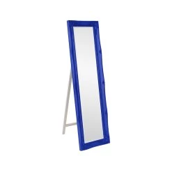 Queen Ann 66 X 18 Inch Glossy Royal Blue Floor Mirror