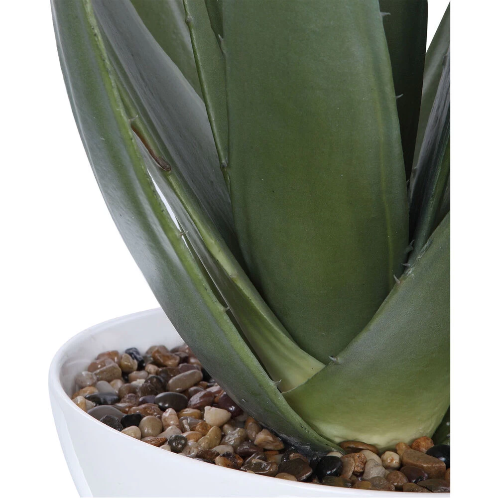 Evarado Glossy White Planter - Image 2