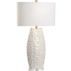 Wildwood 31 Inch 100 Watt Cream Table Lamp Portable Light